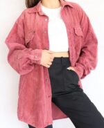 مخمل کبریتی سرخابی 39556 - تصویر 3