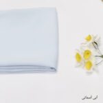 کرپ الیزه آبی آسمانی