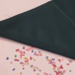 کرپ الیزه سبز تیره
