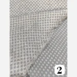 پارچه ژاکارد فکورا پفکی شطرنجی ترک - تصویر 2