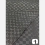 پارچه ژاکارد فکورا پفکی شطرنجی ترک - تصویر 5