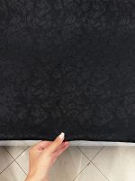 پارچه ژاکارد ترک مشکی - تصویر 4